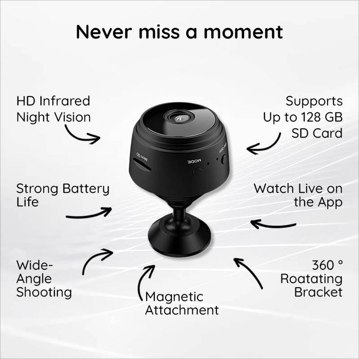Mini Camera WiFi HD 1080P Night Vision | Filindra