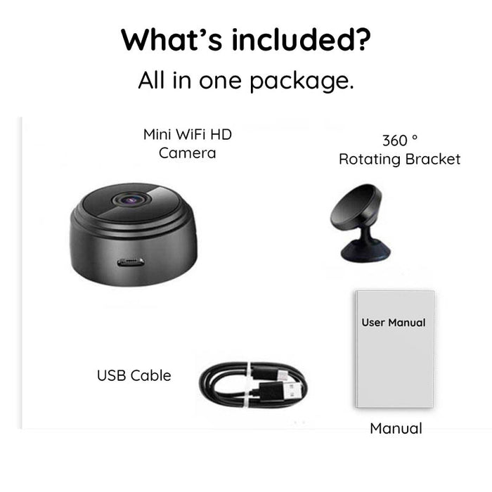 Mini Camera WiFi HD 1080P Night Vision | Filindra