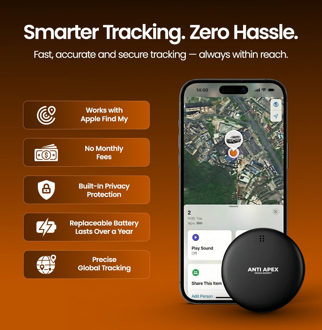 Localizador GPS magnético para automóvel — localização em tempo real através de uma aplicação para smartphone