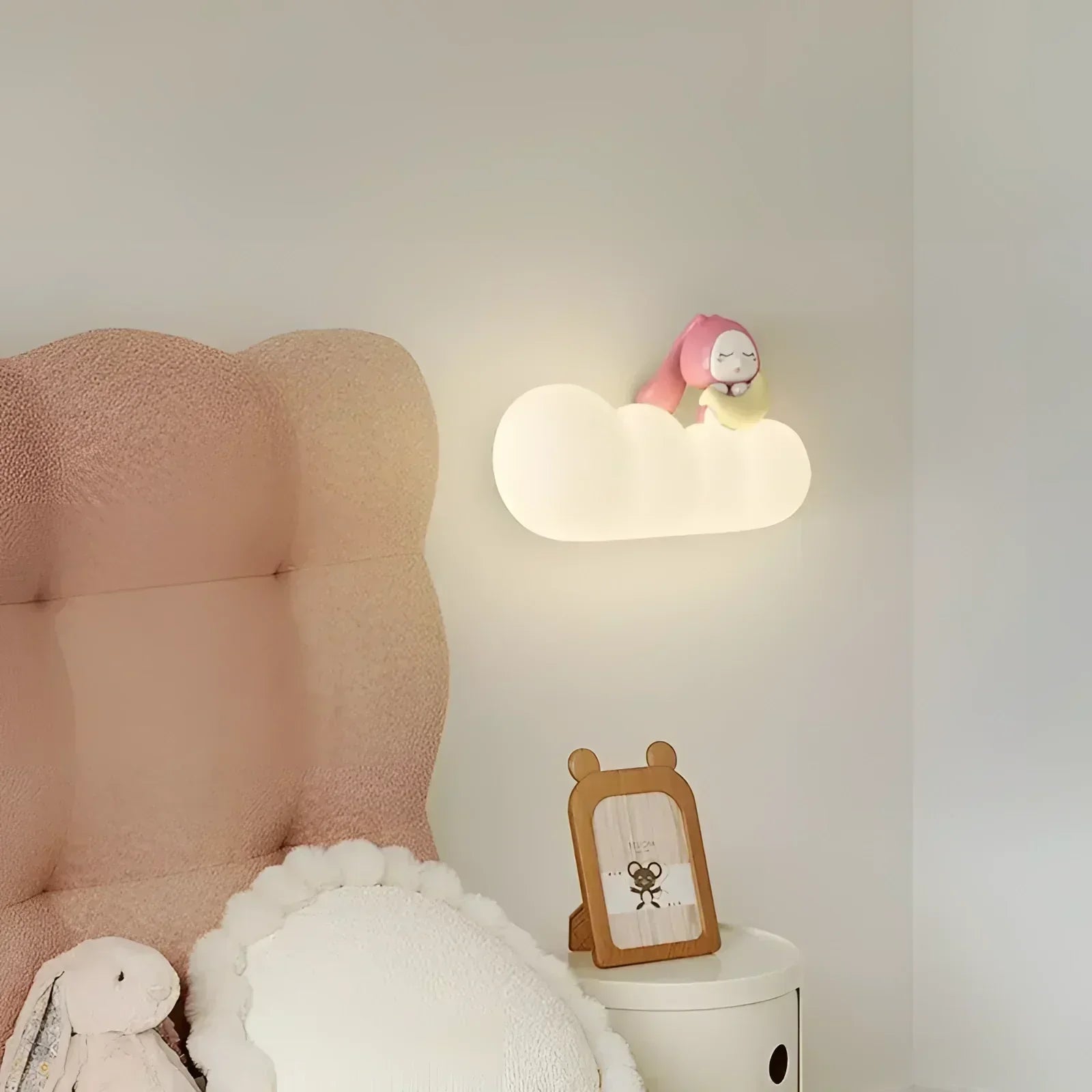 LumaCloud Dimmable Cloud Silhouette Wall Light