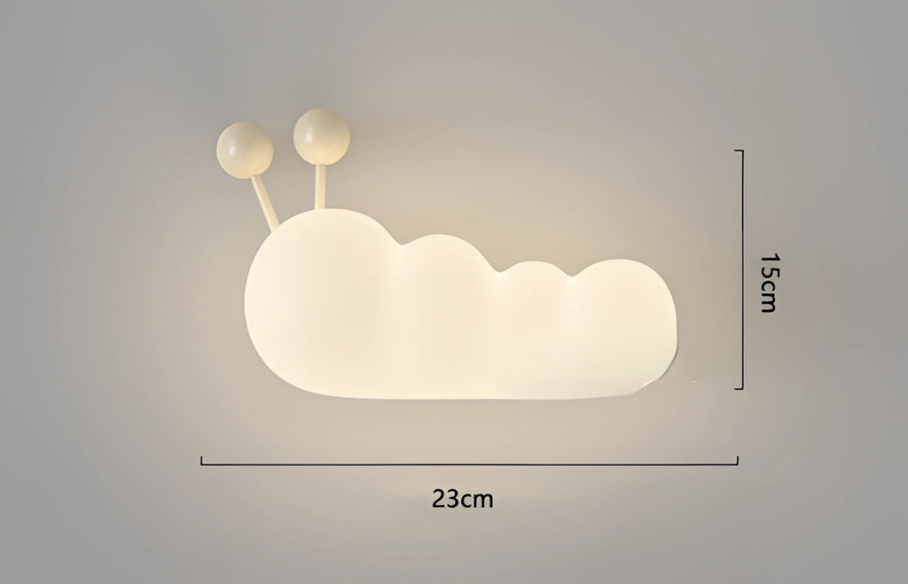 LumaCloud Dimmable Cloud Silhouette Wall Light
