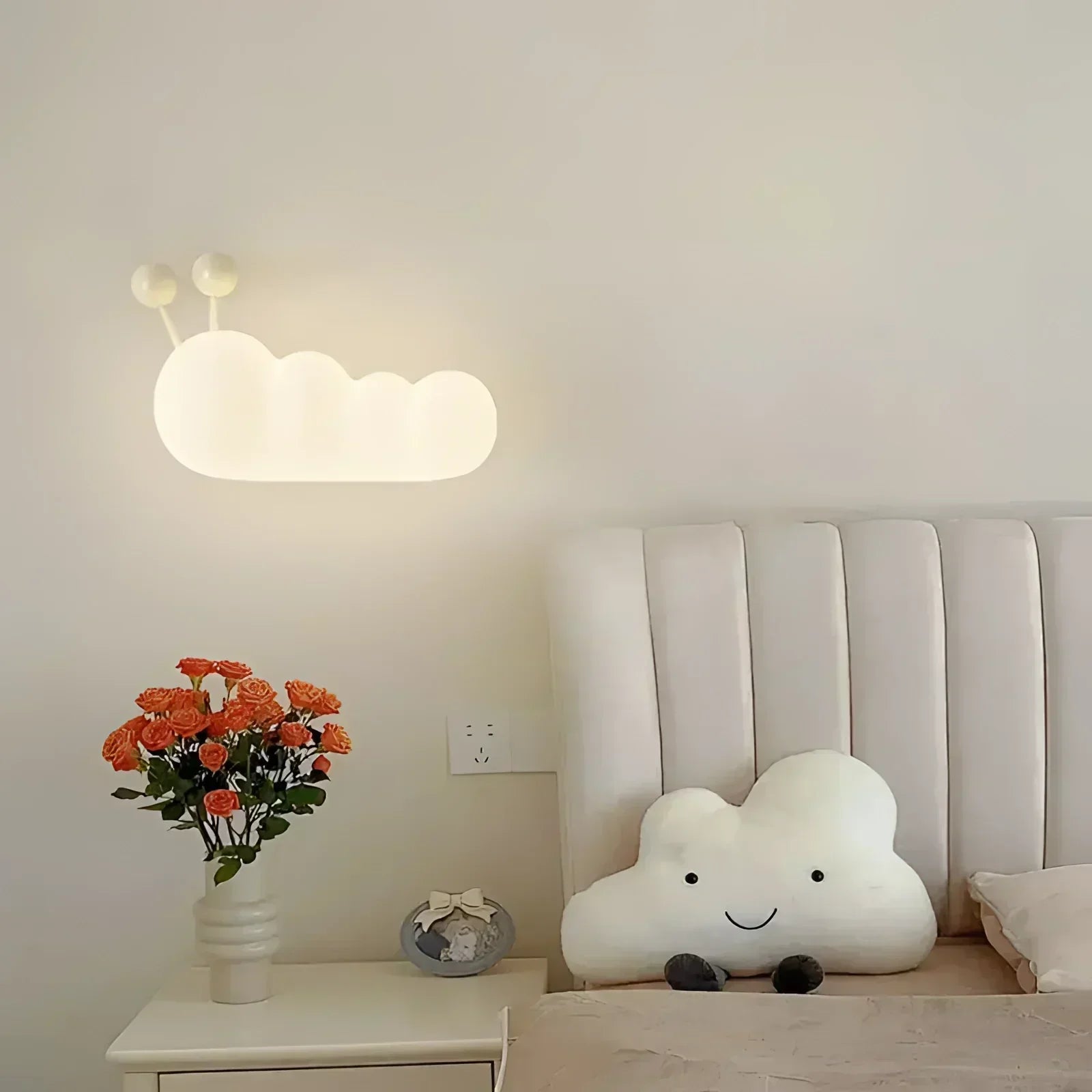 LumaCloud Dimmable Cloud Silhouette Wall Light