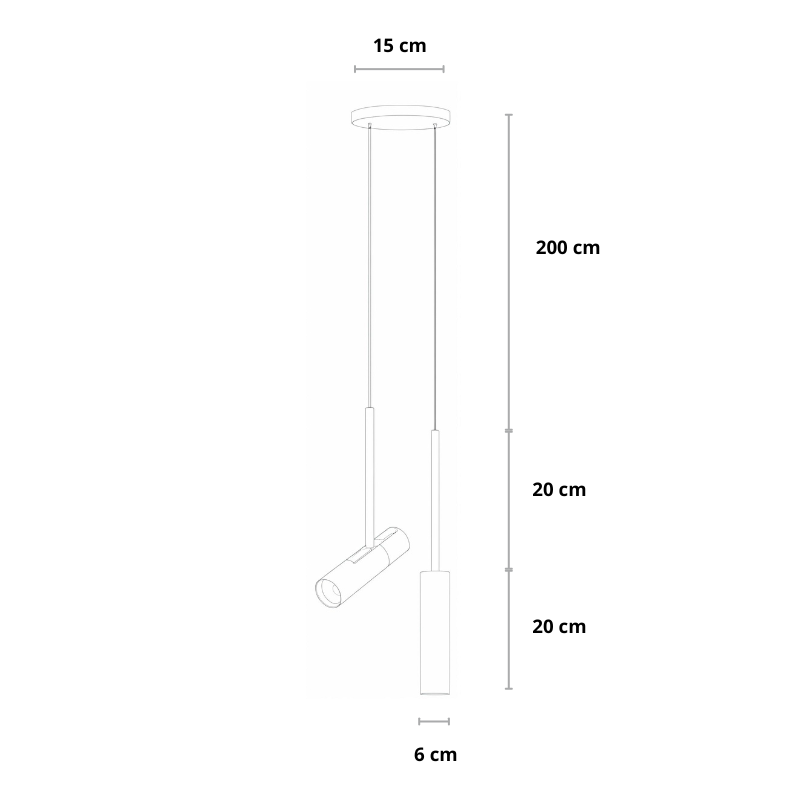 Lunara LED Pendelleuchte, die eine Schlafzimmeratmosphäre für das Zuhause schafft