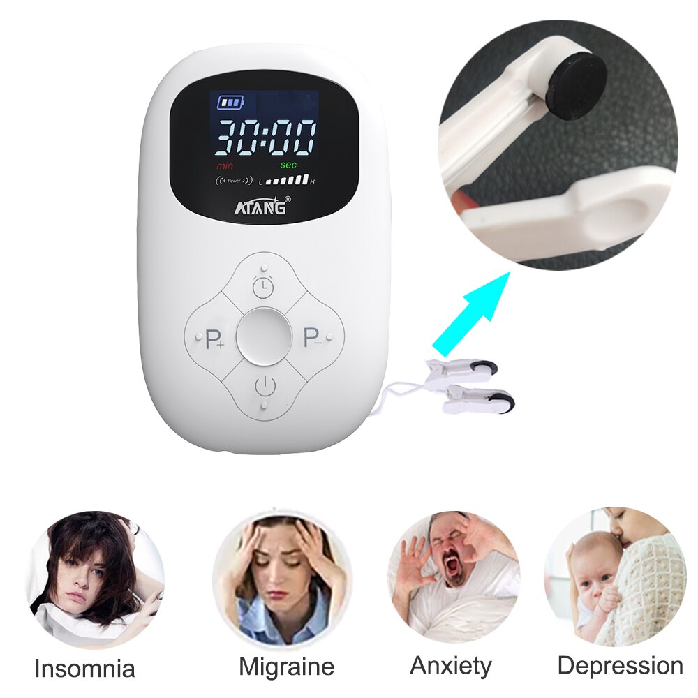 Alpha Stim CES 頭蓋電気療法刺激装置 — 睡眠補助機器