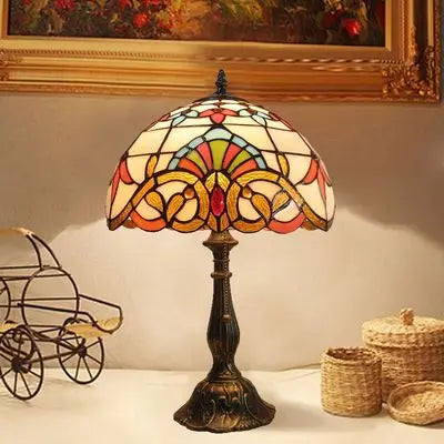 Lampe de bureau Tiffany RadiantHue — éclairage d’appoint chaleureux et coloré