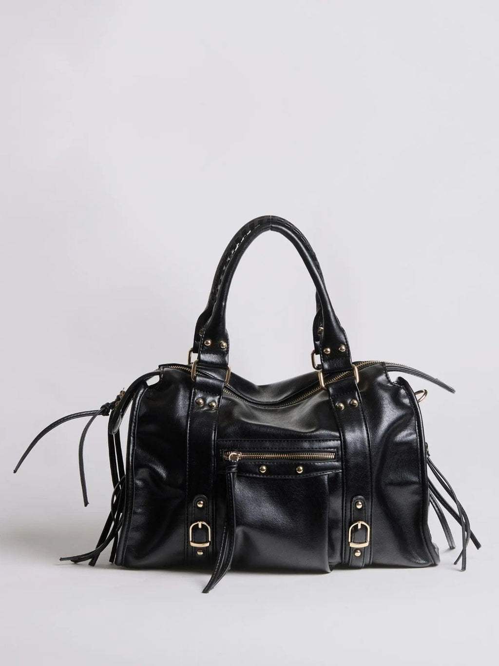 Structured Handbag, Firm Top Handle, Rigid Frame, Clean Geometric Shape