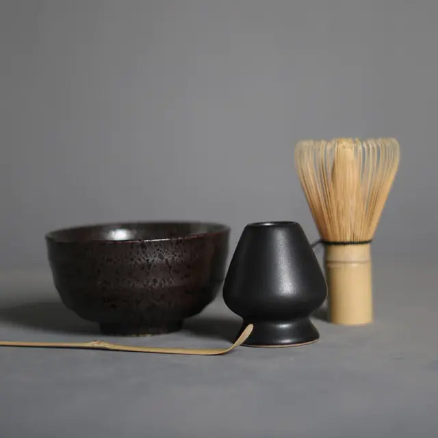 Traditionelles Matcha-Geschenkset — Zenmatcha-Set für die japanische Teezeremonie
