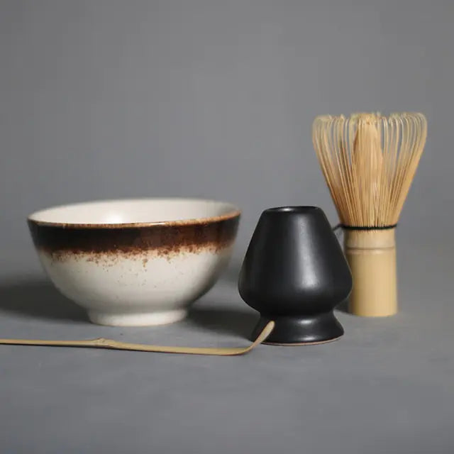 Traditionelles Matcha-Geschenkset — Zenmatcha-Set für die japanische Teezeremonie