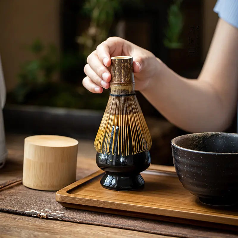 Traditionelles Matcha-Geschenkset — Zenmatcha-Set für die japanische Teezeremonie