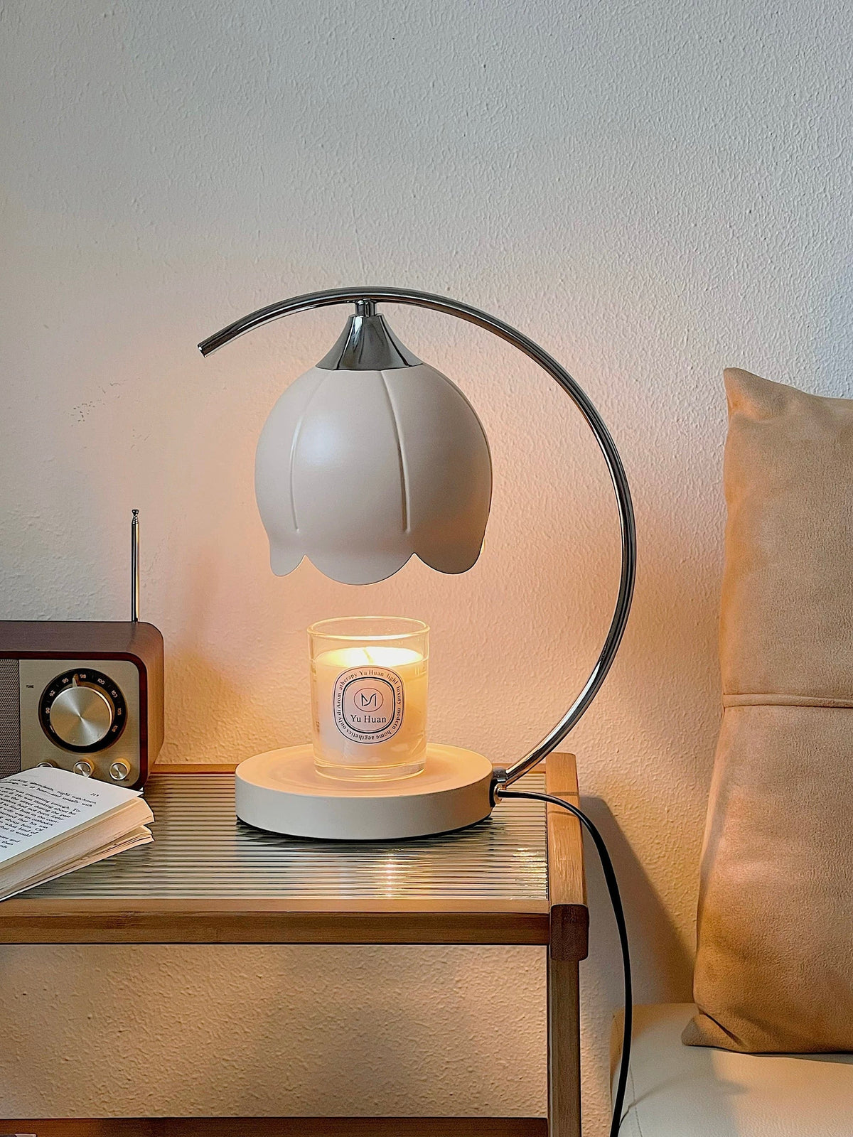 Tulip Candle Warmer Lamp — Flameless Scented Candle Heating System