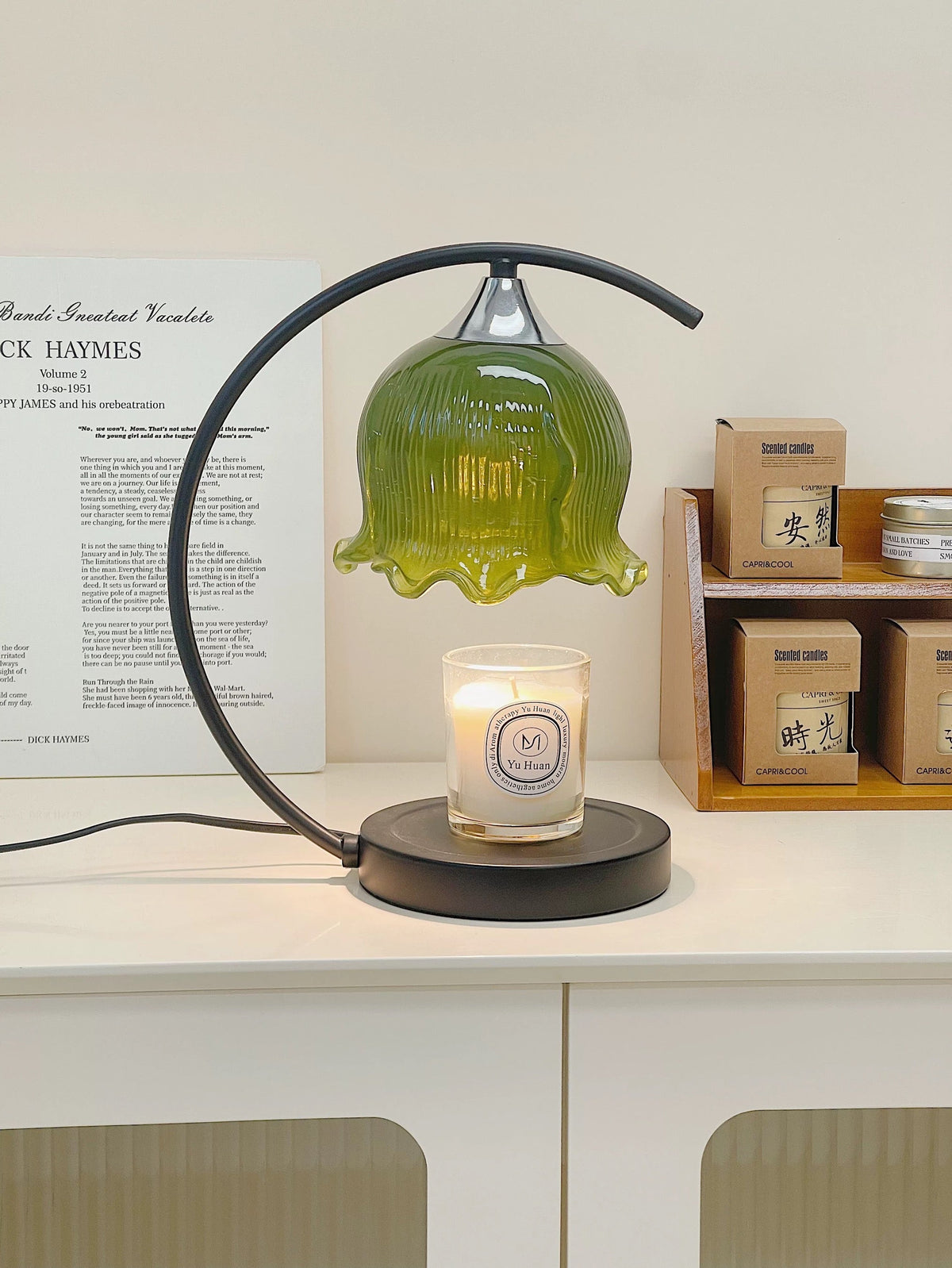 Tulip Candle Warmer Lamp — Flameless Scented Candle Heating System