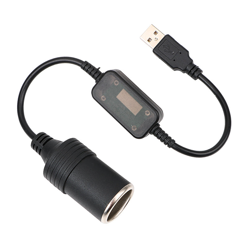 VoltMate USB till 12 V-biluttag – kompakt cigarettändaromvandlare