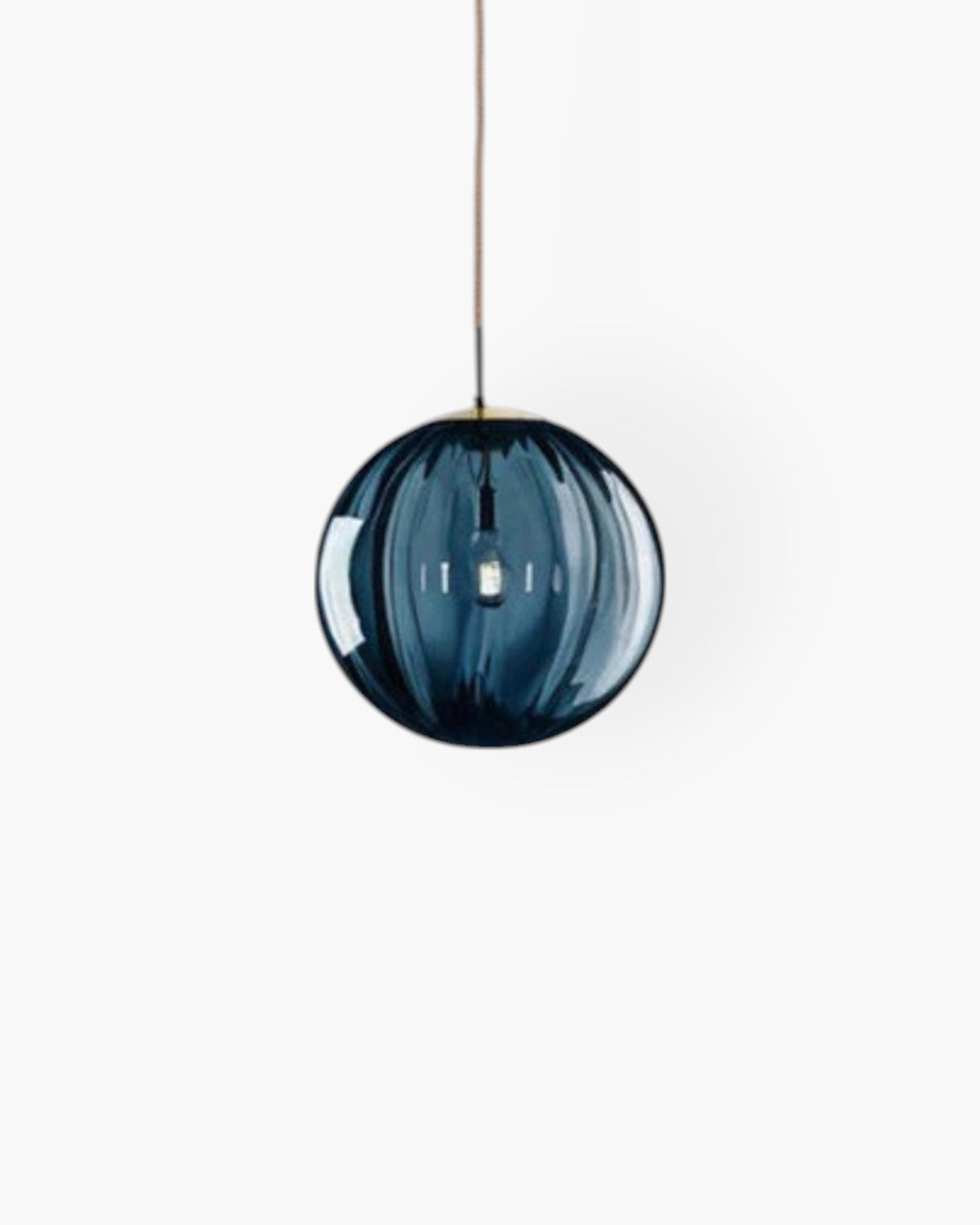 VeraLux Vintage Warm Glow Amber Glass Ceiling Light