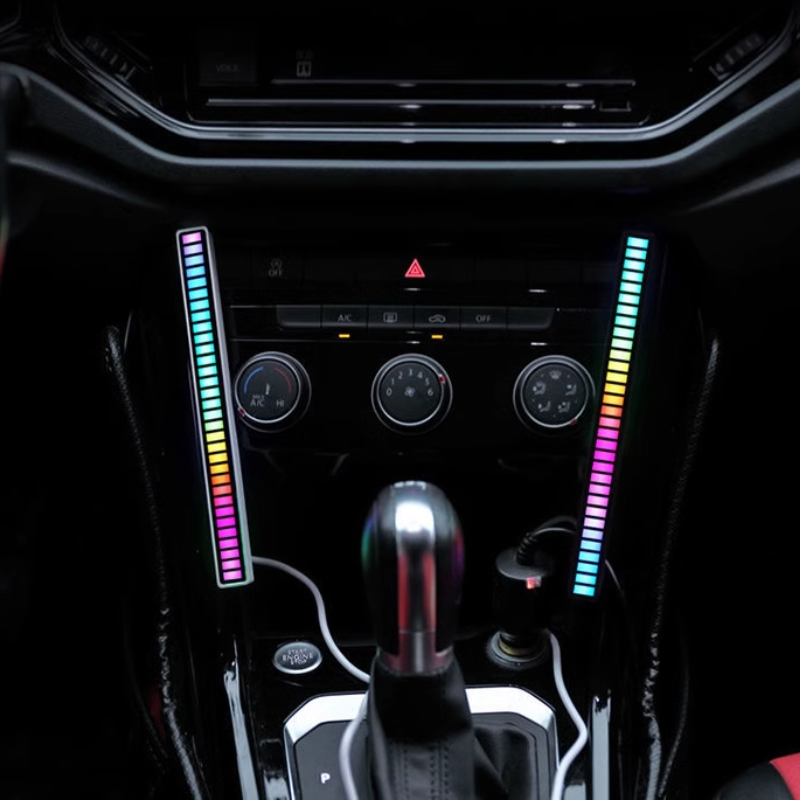 Rhythm LED-Leuchte — farb-, geschwindigkeits- und helligkeitssteuerbar, reagiert auf Geräusche