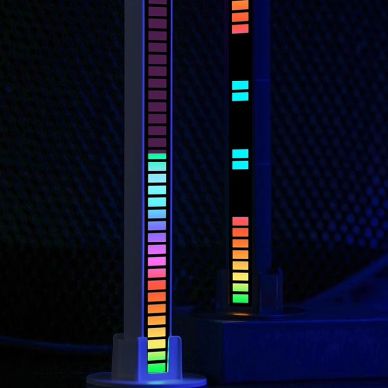 Rhythm LED-Leuchte — farb-, geschwindigkeits- und helligkeitssteuerbar, reagiert auf Geräusche