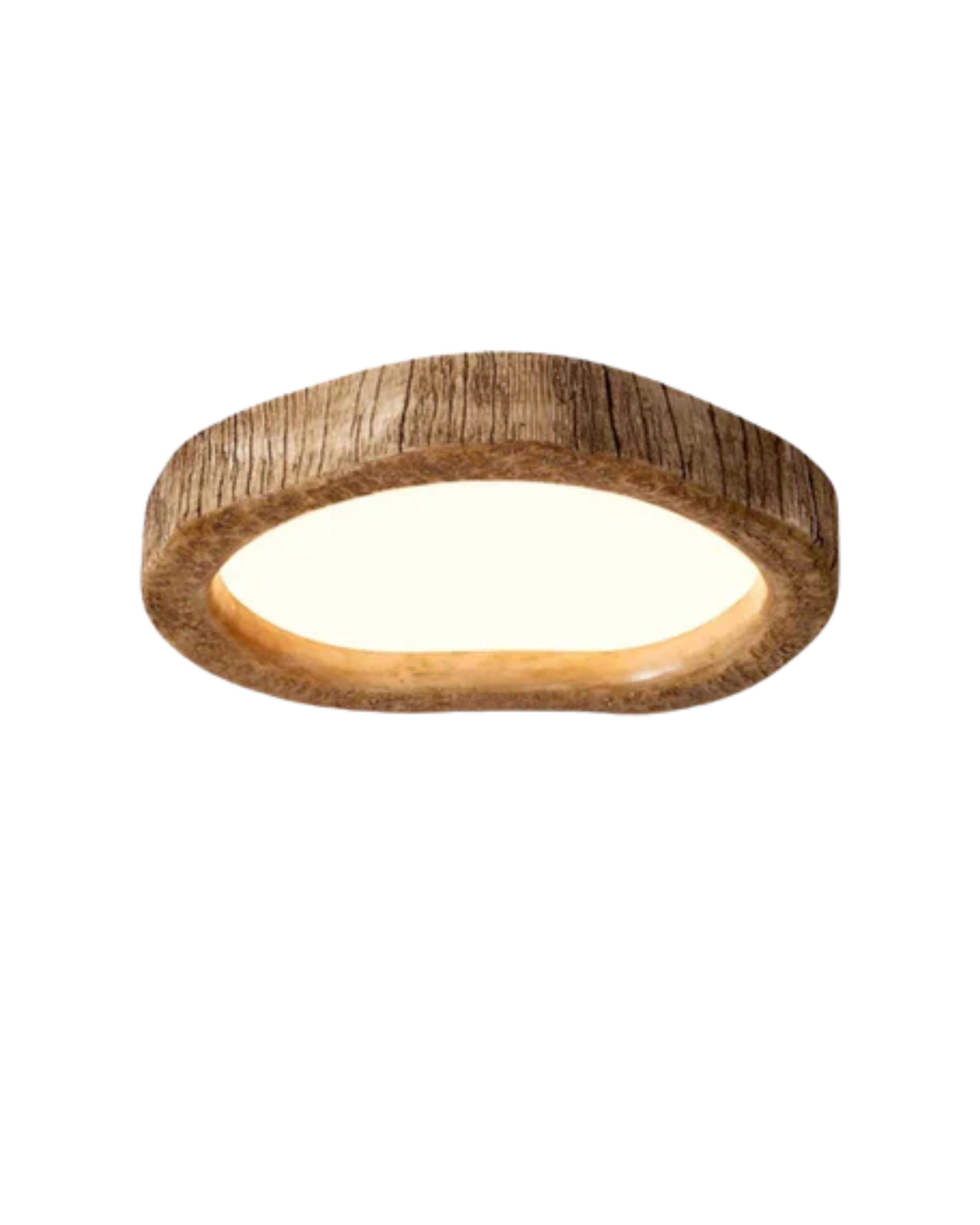 NovaOak Ceiling Light With Subtle Warm Glow For Modern Homes