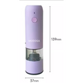 Electric Pepper Grinder — One-Hand Operation, Adjustable Grind