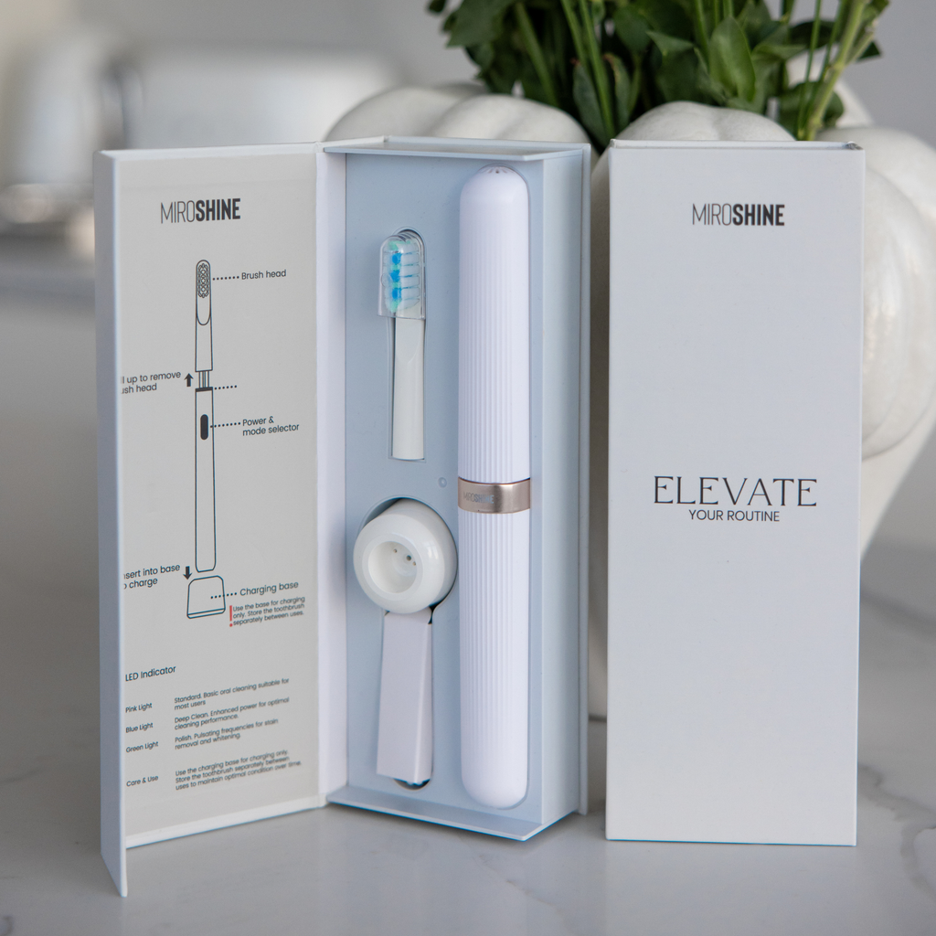 Premium Sonic Electric Toothbrush — Lightweight Design, Long Battery Life