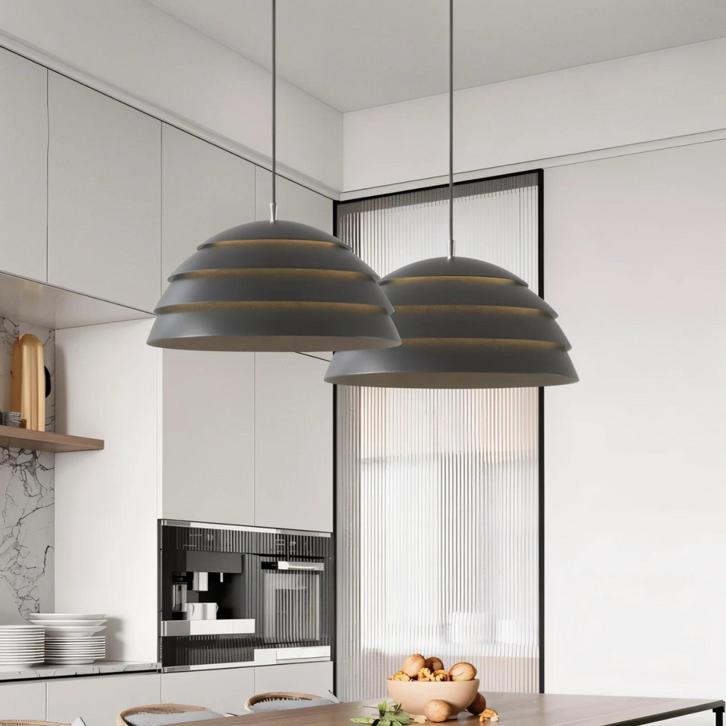 Solara Dome Pendant Ceiling Light For Modern Living Spaces