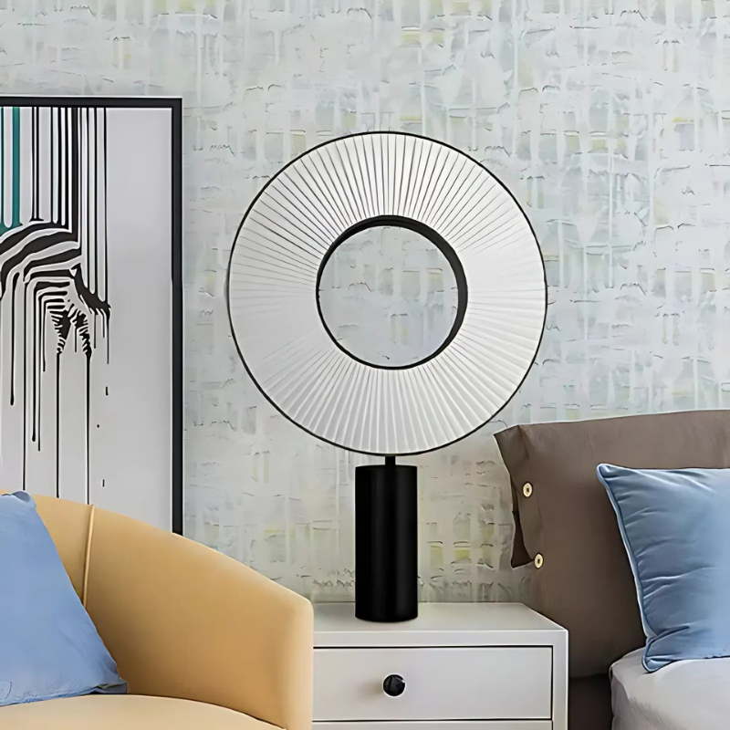 SolaraLume Table Lamp With Solar LED Garden Balcony Or Indoor Glow