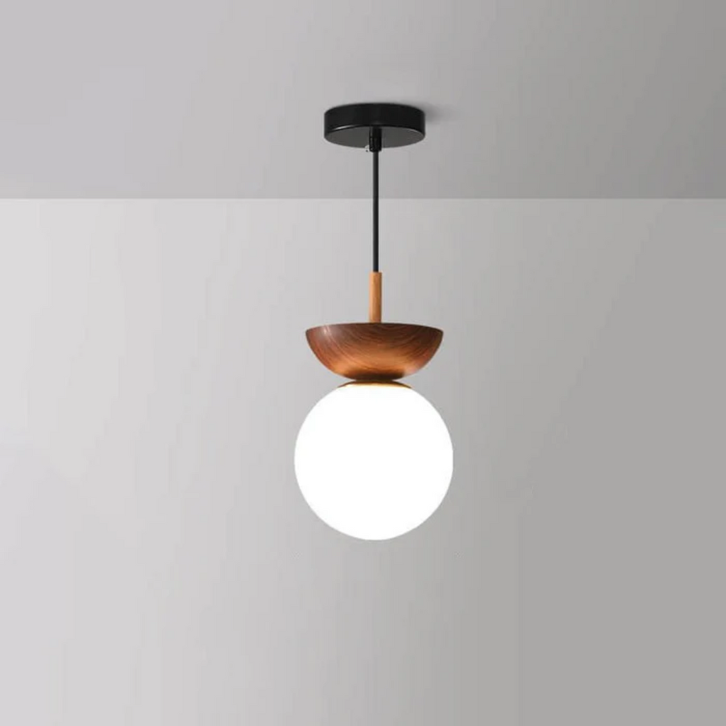 LyraLumen Japanese Style Dining Pendant Lamp With Three Separate Color Temperatures