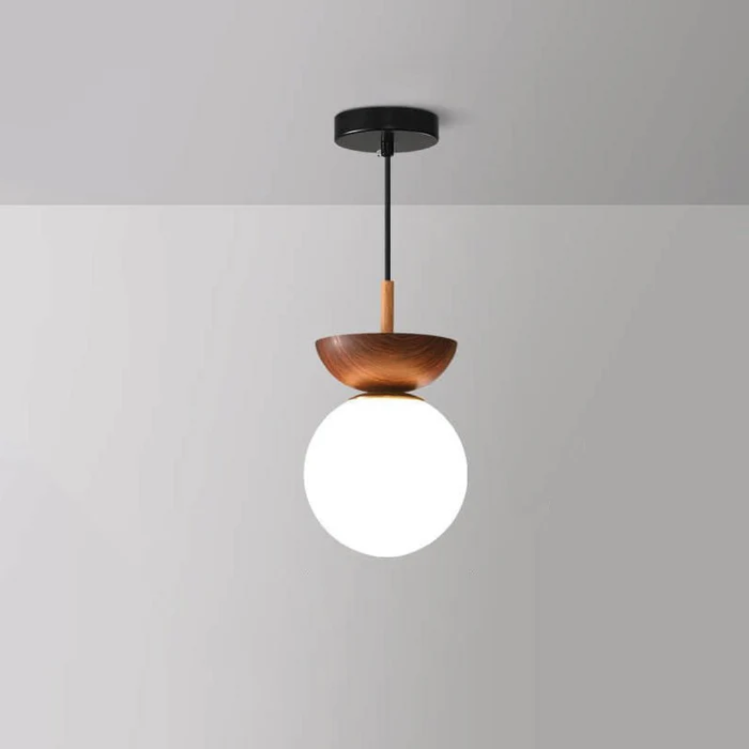 LyraLumen Japanese Style Dining Pendant Lamp With Three Separate Color Temperatures
