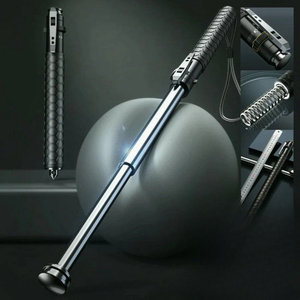 Self-Defense Walking Stick – Automatic Anti-Slip Grip & Hiking Safety | Filindra