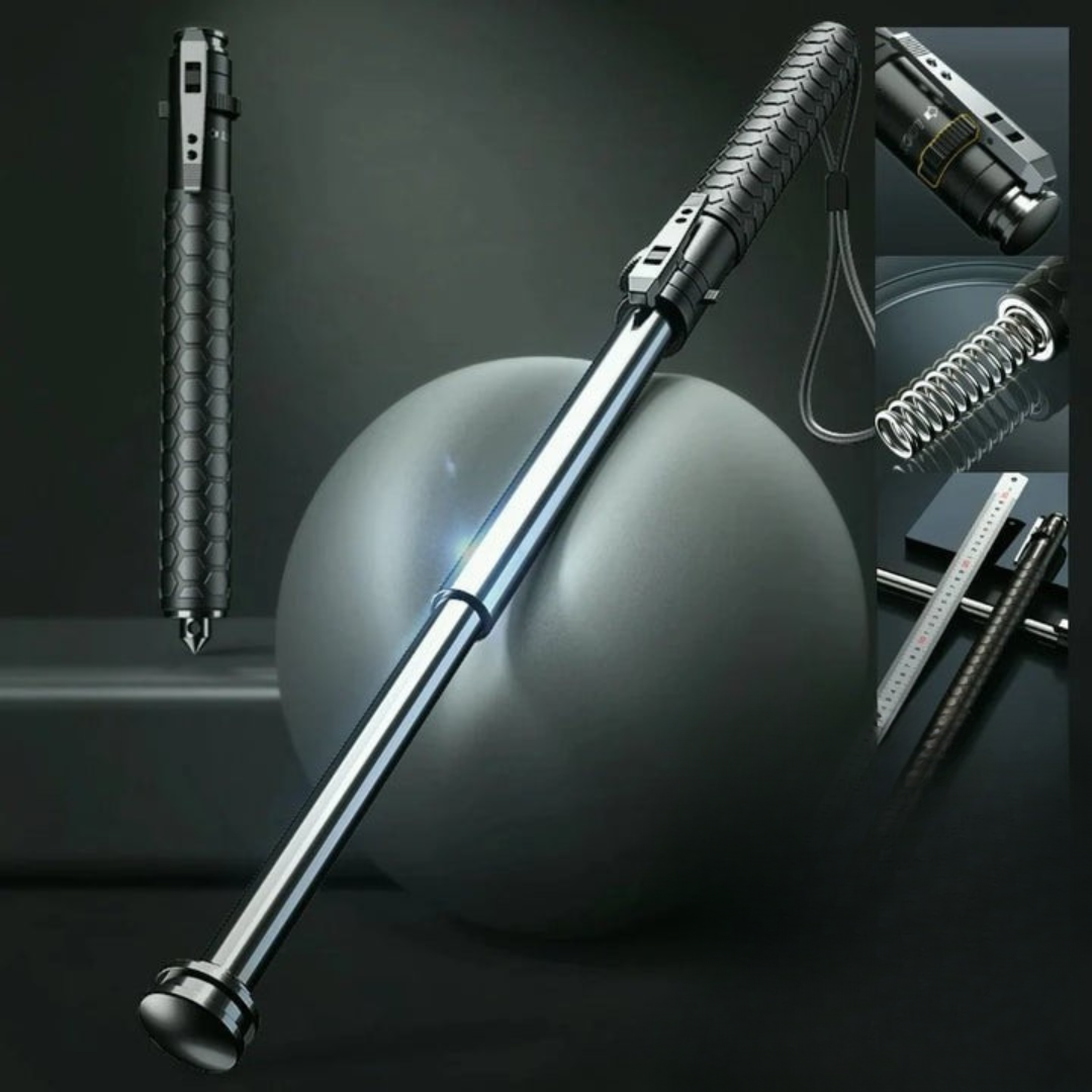 Self-Defense Walking Stick – Automatic Anti-Slip Grip & Hiking Safety | Filindra