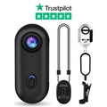 VisusCam Mini 4K POV Camera — Hands-Free First-Person Capture
