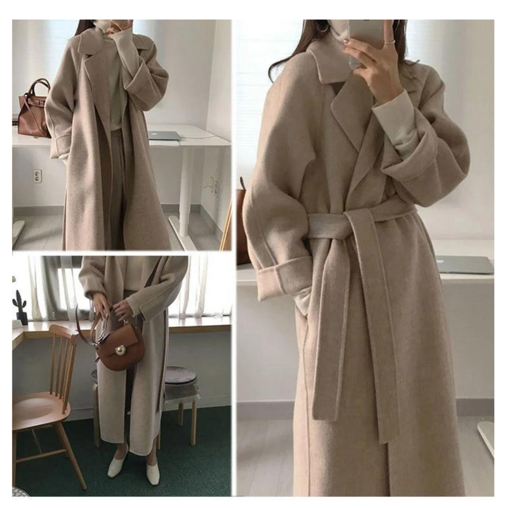Berger Warmer Women's Long Winter Coat — Soft, Wrinkle-Free