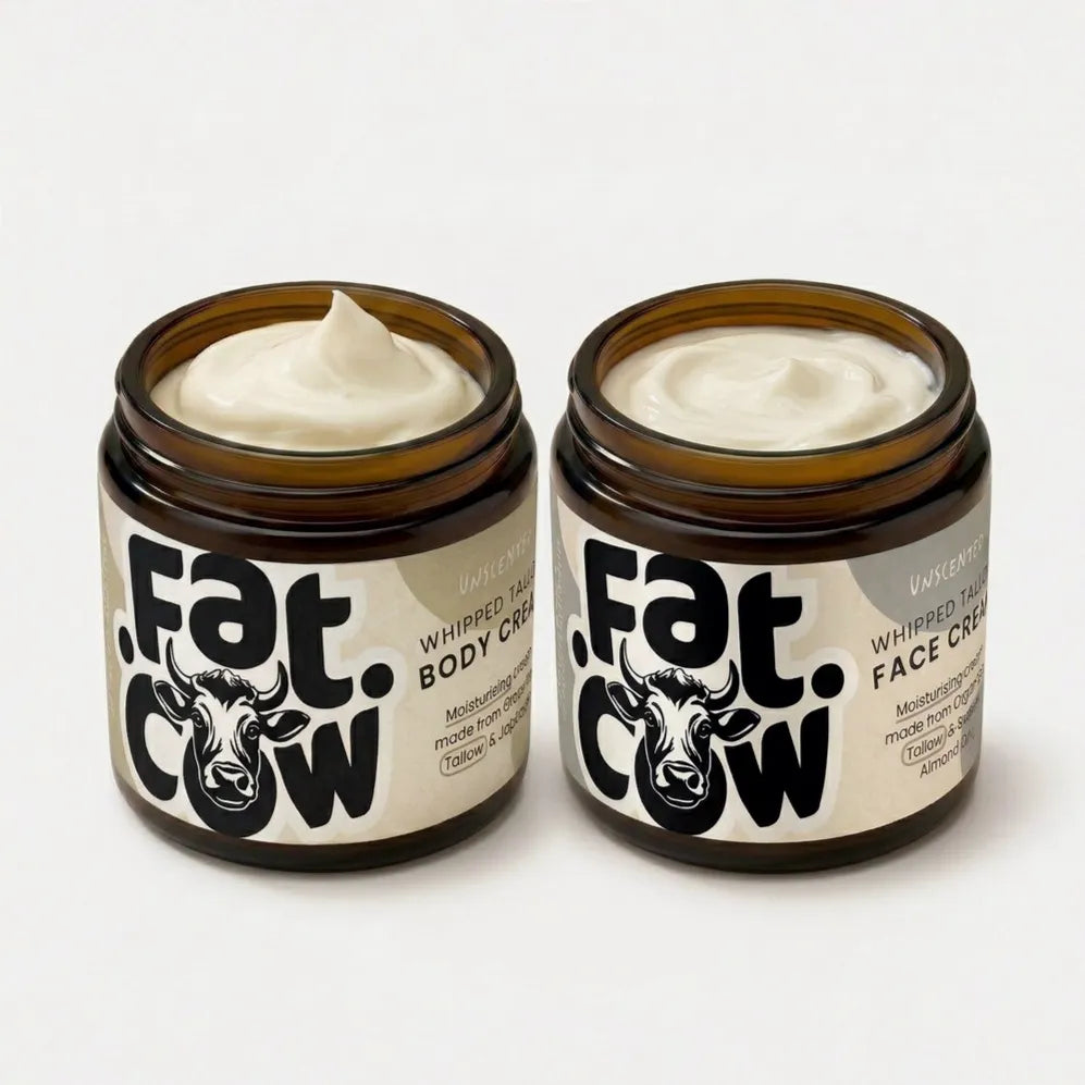 Grass-Fed Tallow Cream Collection — Complete Two-Piece Set