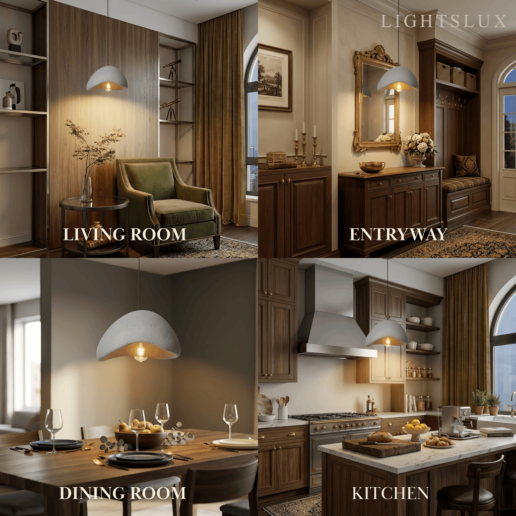 Moderne Polyethyleen Hanglamp - Witte/Grijze Koepel voor Woonkamer - Flindria