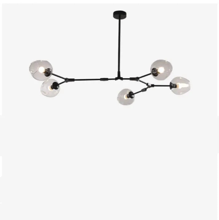BubbleLight Sputnik-Pendelleuchte — Verzweigtes Glasblasendesign