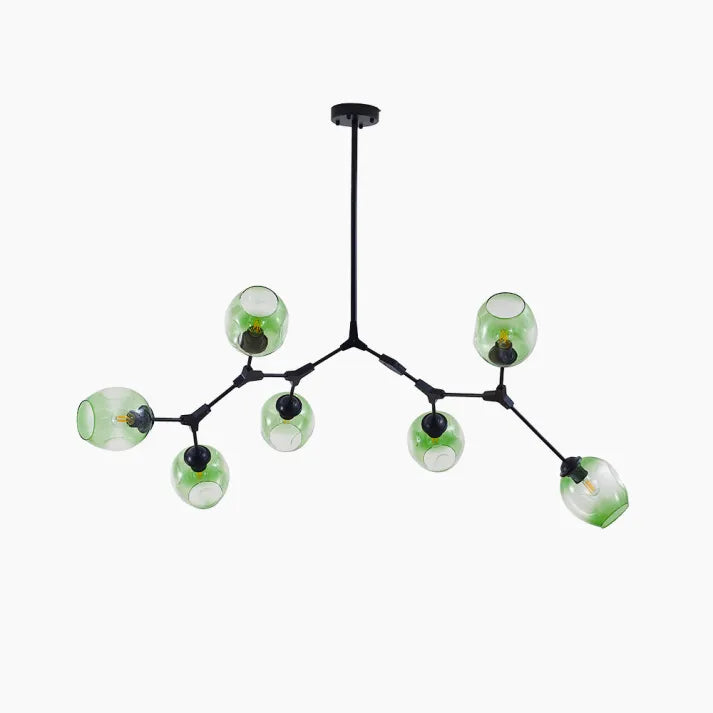 BubbleLight Sputnik-Pendelleuchte — Verzweigtes Glasblasendesign