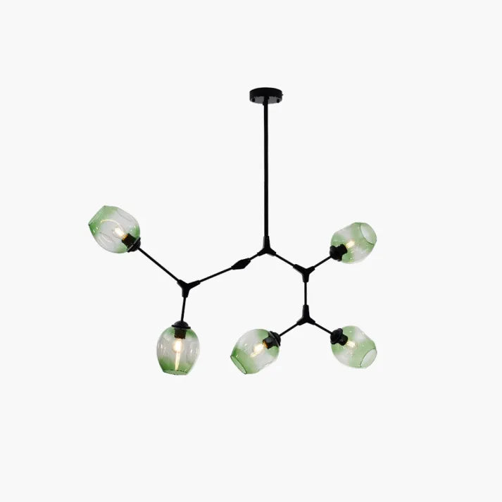 BubbleLight Sputnik-Pendelleuchte — Verzweigtes Glasblasendesign