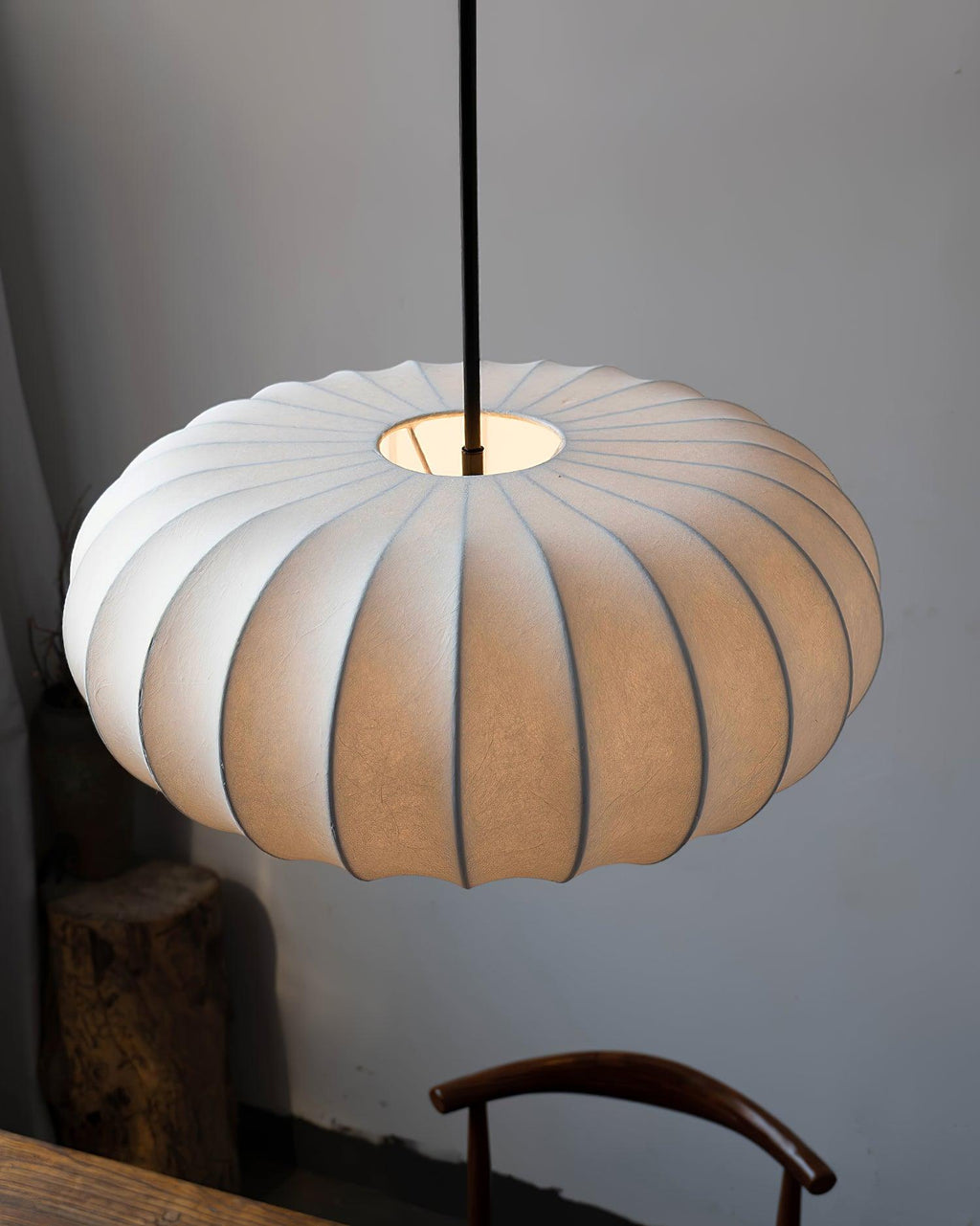 Verona pendellampa — japansk minimalistisk wabi-sabi-design