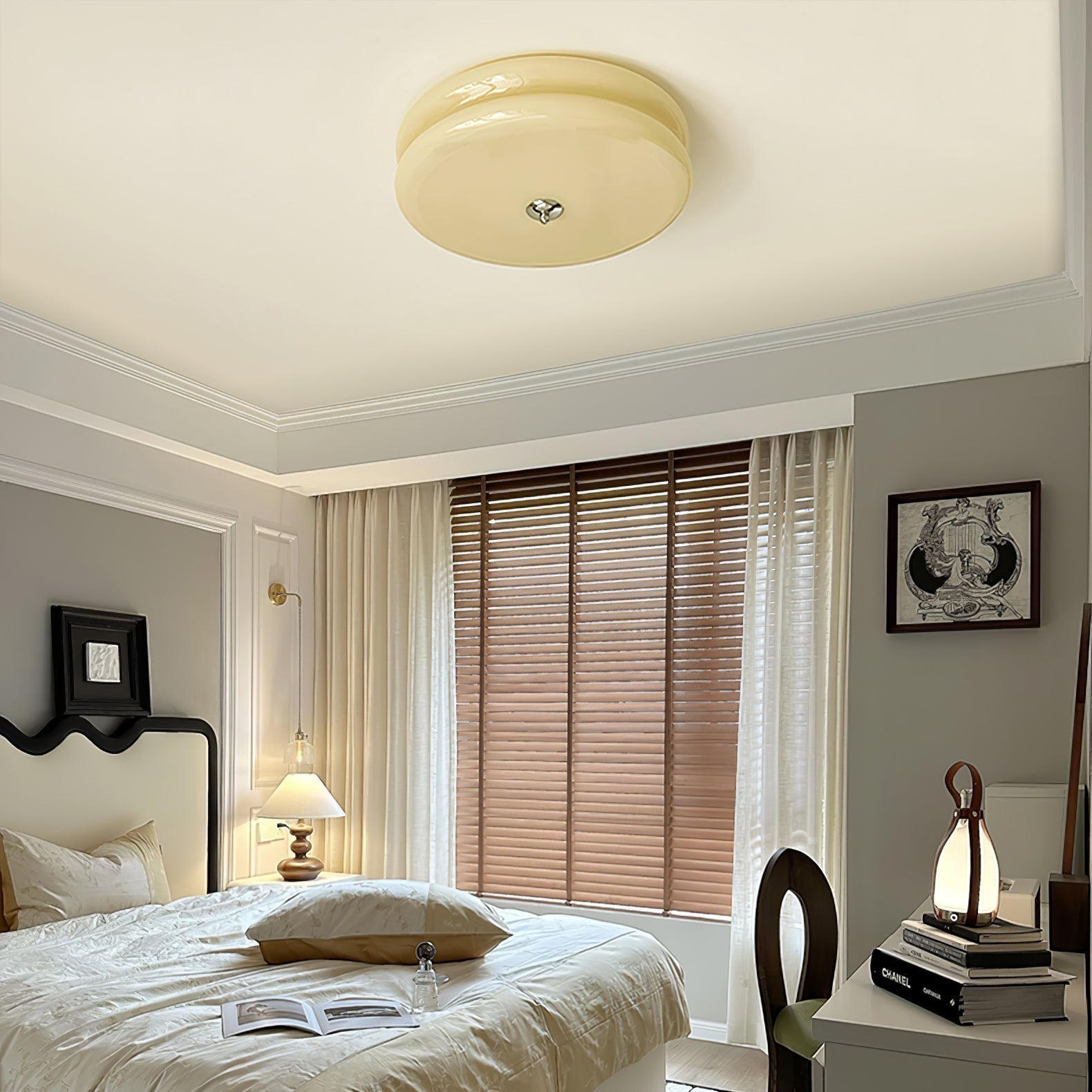 Kirra Nova Classic Art Deco LED Ceiling Light Deluxe Fixture