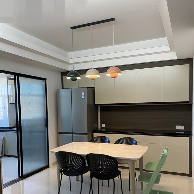 Danish Flower Pot Pendant Ceiling Lamp — Elegant Hanging Light