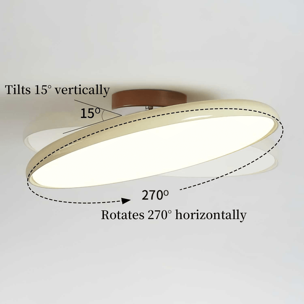 NylaGlow färgstark justerbar taklampa — modern minimalistisk rund armatur