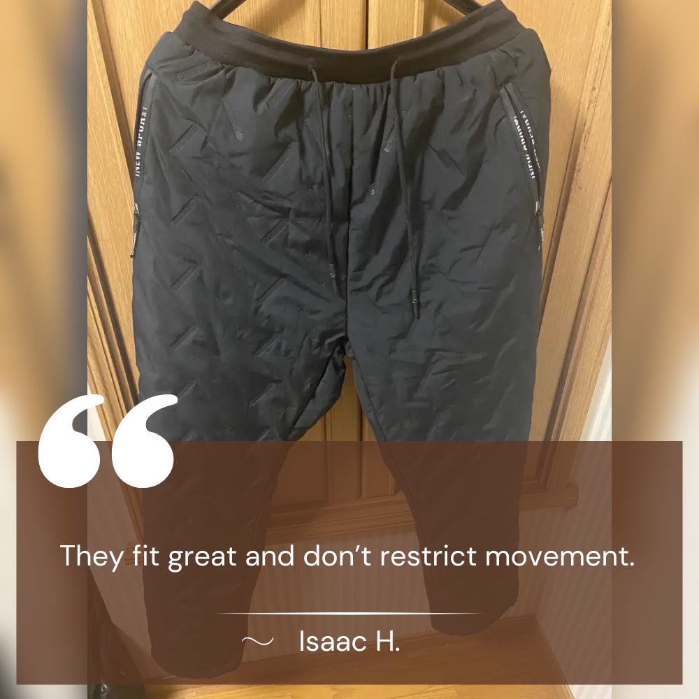 Pantaloni cargo impermeabili ThermaRidge — Fodera in caldo pile