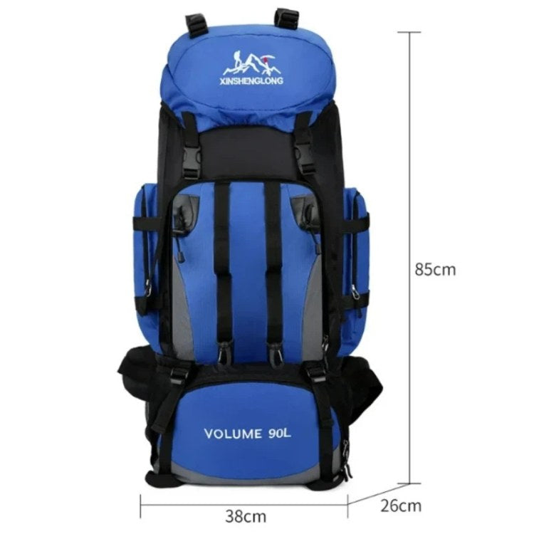 TrekLine 90L ultralätt vattentät vandringsryggsäck