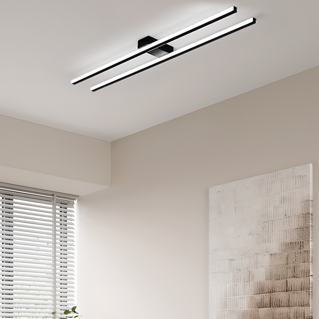 Modern Flush Mount Ceiling Light — Durable Metal & Silicone LED in 3 Colors - Flindria