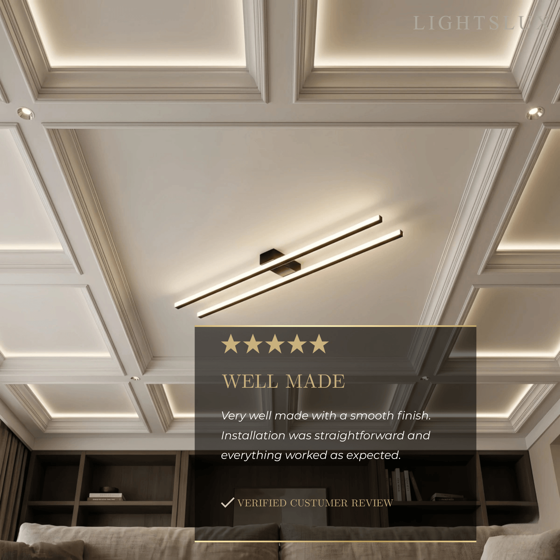 Modern Flush Mount Ceiling Light — Durable Metal & Silicone LED in 3 Colors - Flindria