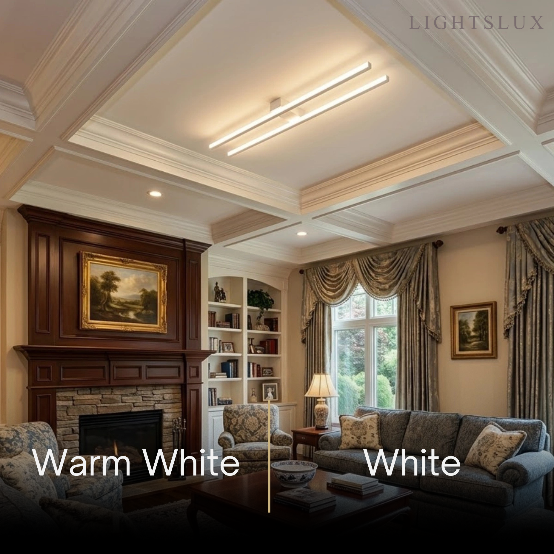Modern Flush Mount Ceiling Light — Durable Metal & Silicone LED in 3 Colors - Flindria