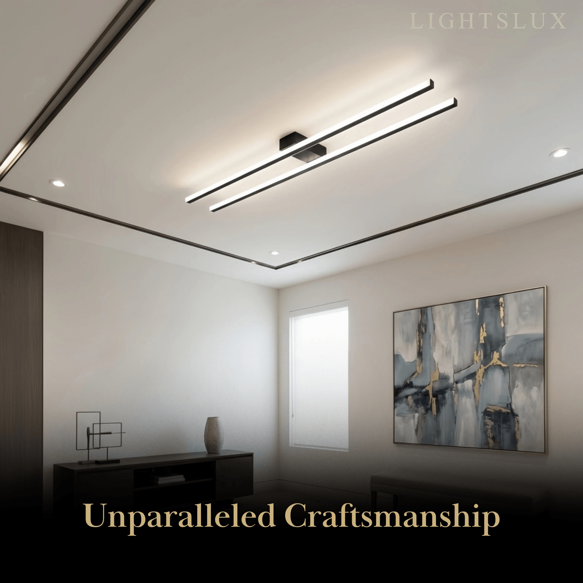 Modern Flush Mount Ceiling Light — Durable Metal & Silicone LED in 3 Colors - Flindria
