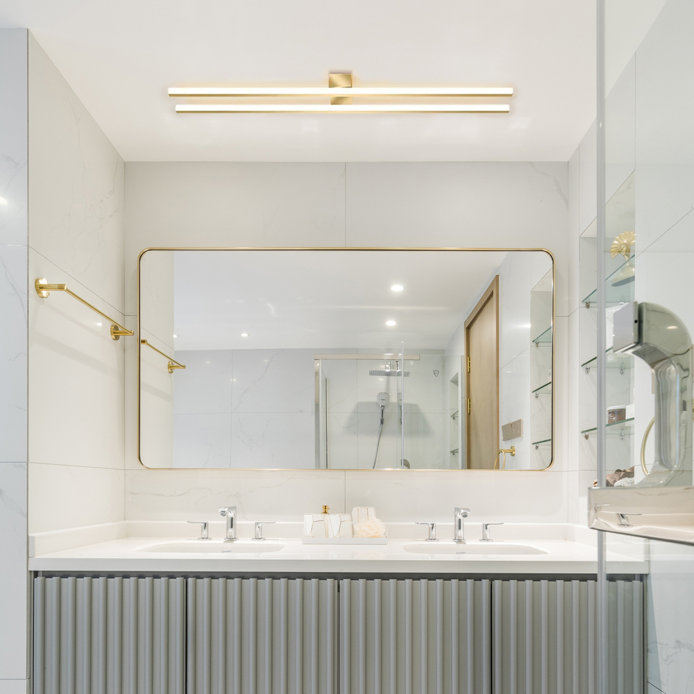 Modern Flush Mount Ceiling Light — Durable Metal & Silicone LED in 3 Colors - Flindria