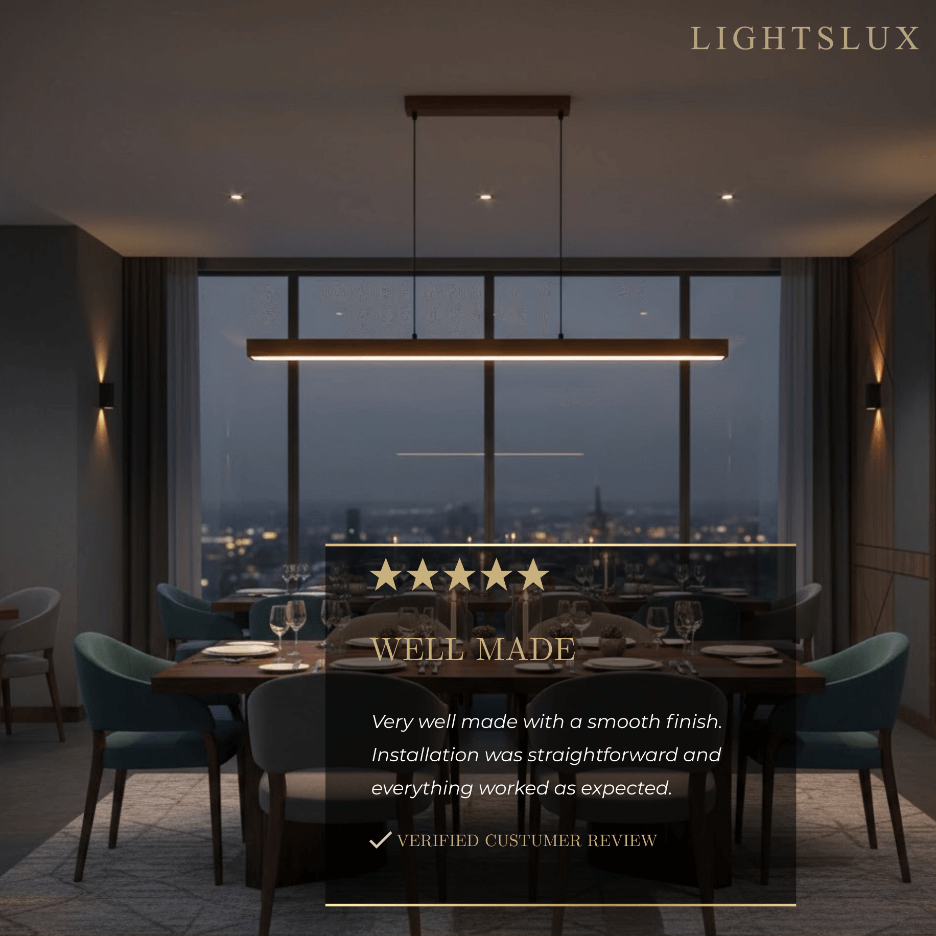 Modern LED Pendant Light- Kitchen - Flindria