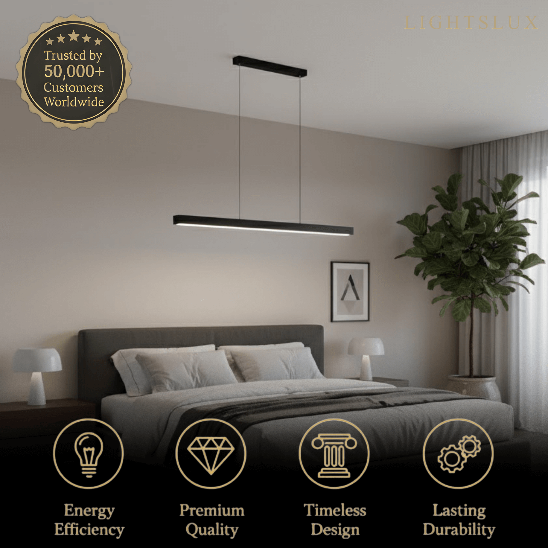 Modern LED Pendant Light- Kitchen - Flindria
