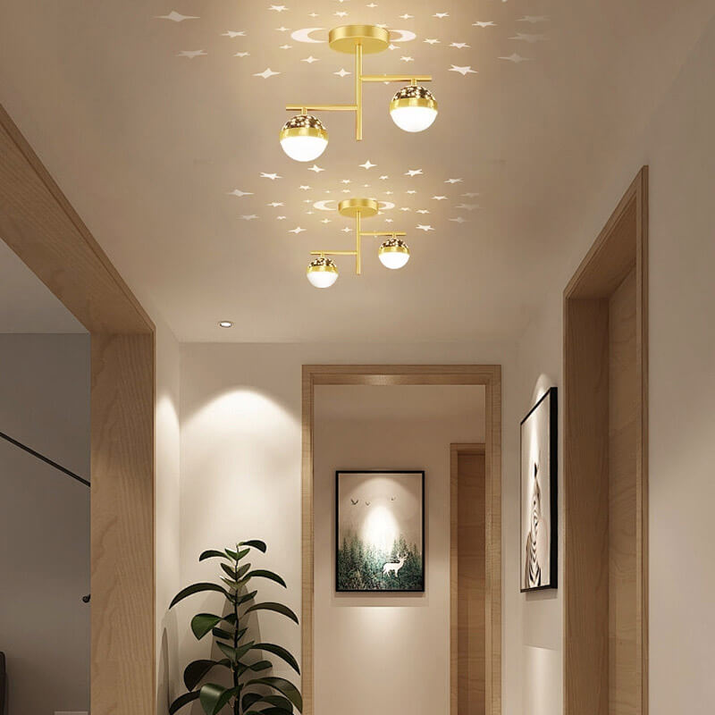 Luz de techo empotrada LED moderna - Efecto noche estrellada - Flindria