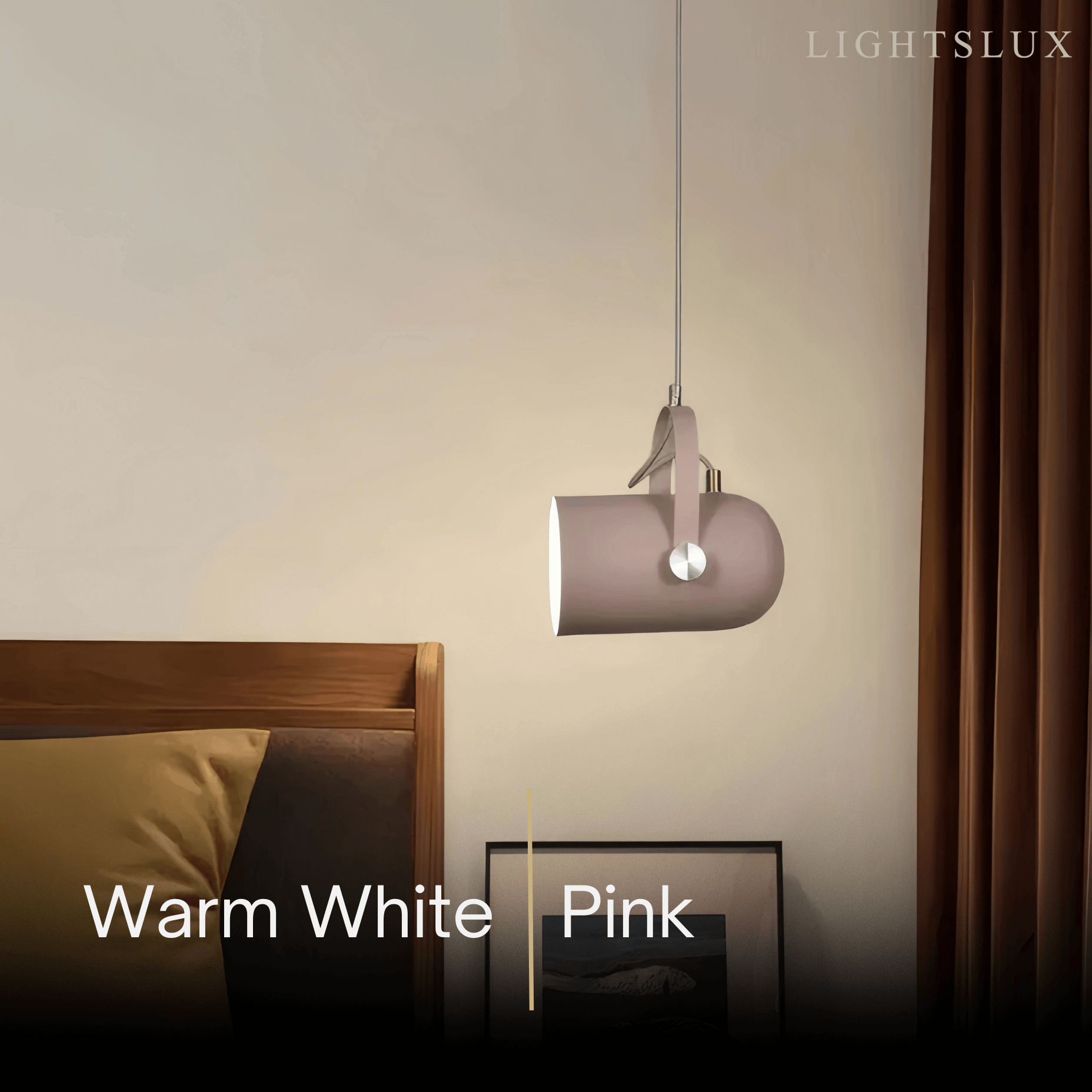 Modern Pendant Light – Angle-Adjustable Metal Fixture for Bedroom - Flindria